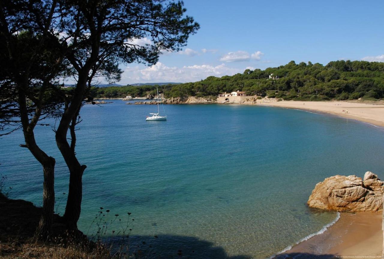 Ferienwohnung Sand Bay Beach Duplex Gerona Exterior foto