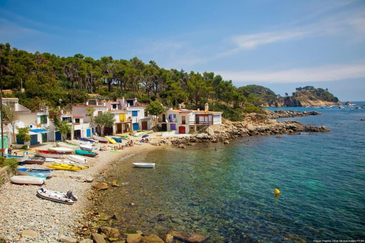 Ferienwohnung Sand Bay Beach Duplex Gerona Exterior foto