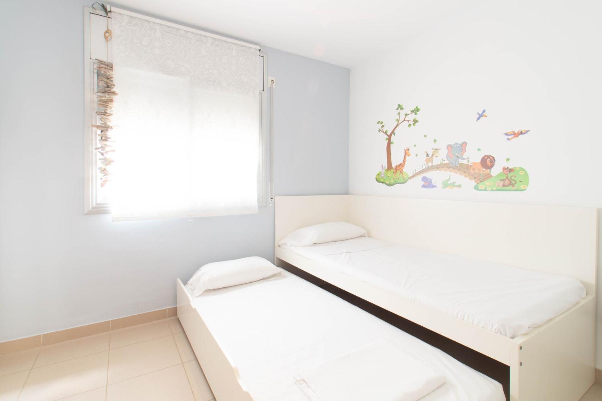Ferienwohnung Sand Bay Beach Duplex Gerona Exterior foto